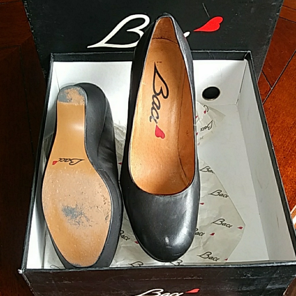 Baci Lucy Platform Wedge Heels